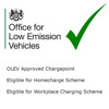 OLEV Approved Chargepoint - Eligible for Homecharge and Workplace Charging Schemes